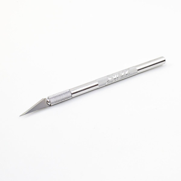 Excel Blades K1 Aluminum Hobby Knife with Safety Cap with 5 No 11 Blades, 12pk. 15001 - main